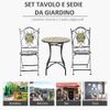Outsunny-Set-Tavolo-e-Sedie-da-Balcone-3-Pezzi-Set-da-Giardino-Pieghevoli-in-Metallo-con-Maioliche-Colorate-Multicolore