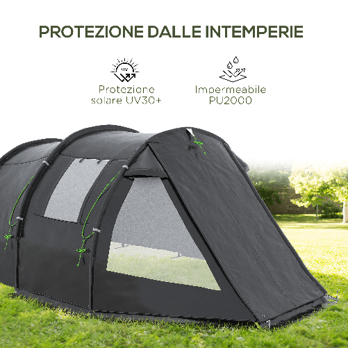 Outsunny-Tenda-da-Campeggio-3-4-persone-Due-stanze-con-Finestre-Borsa-da-trasporto-475x264x172cm-Nero
