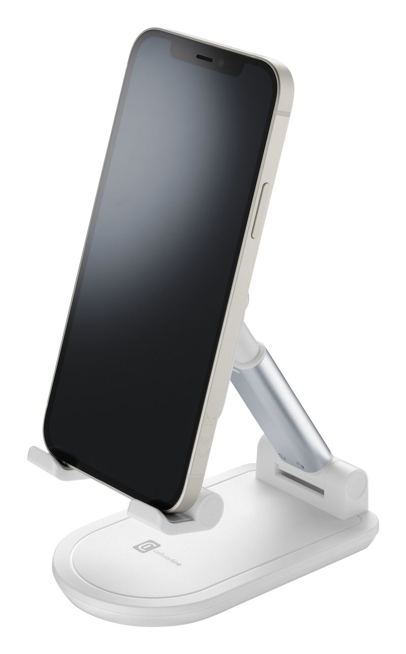 Cellularline-Table-Stand---Universale-per-Smartphones-e-Tablets-Supporto-da-tavolo-pieghevole-per-smartphones-e-tablets-Bianco