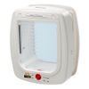 Ferplast-Gattaiola-Microchip-Porta-per-Gatti-Cani-Piccoli-Entrata-e-uscita-controllabile-4-vie-Protezione-da-Correnti-d-Aria-SWING-MICROCHIP-Taglia-Media-Porticina-per-Cani-Gatti-con-Microchip-Bianco