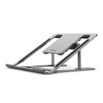 ALOGIC AAL6APNS-SGR supporto per laptop Supporto per computer portatile Grigio (METRO ADJUSTABLE PORTABLE - FOLDING NOTE