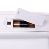 Ferplast-Gattaiola-Microchip-Porta-per-Gatti-Cani-Piccoli-Entrata-e-uscita-controllabile-4-vie-Protezione-da-Correnti-d-Aria-SWING-MICROCHIP-Taglia-Media-Porticina-per-Cani-Gatti-con-Microchip-Bianco