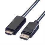 Value-11.99.5785-cavo-e-adattatore-video-1-m-DisplayPort-Nero--VALUE-DisplayPort-Cable-DP-UHDTV.-M-M.-Black.-1.0m-