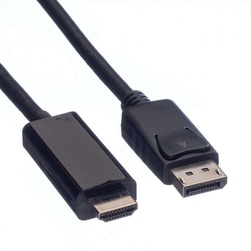 Value-11.99.5785-cavo-e-adattatore-video-1-m-DisplayPort-Nero--VALUE-DisplayPort-Cable-DP-UHDTV.-M-M.-Black.-1.0m-