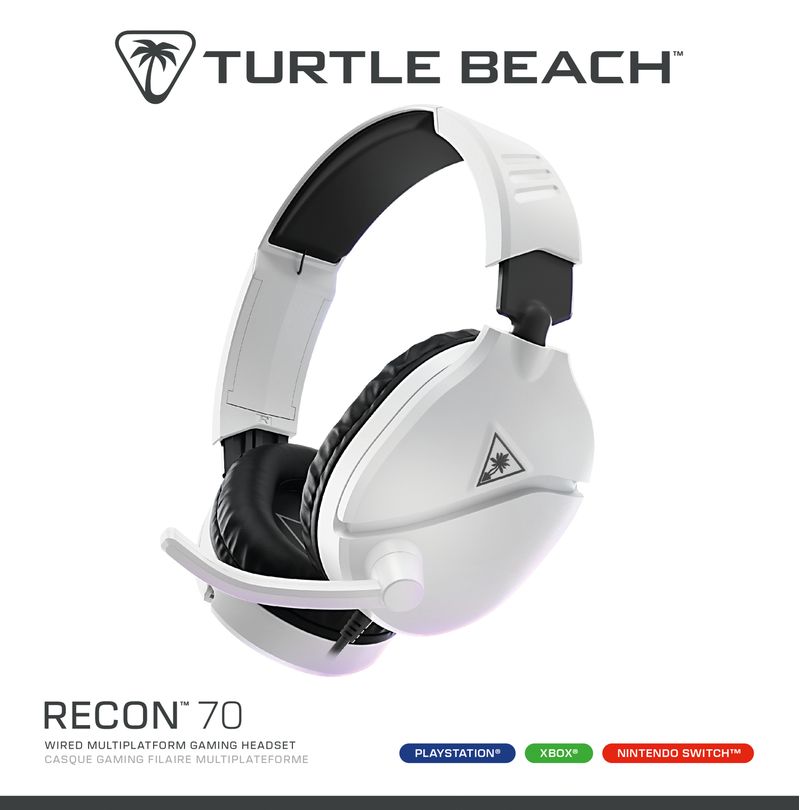 Turtle-Beach-Cuffie-Gaming-Recon-Bianco