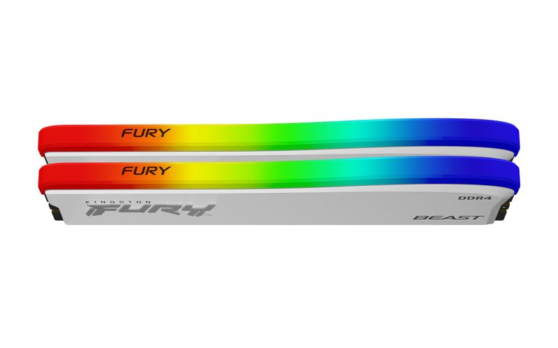 Kingston-Technology-FURY-32GB-3200MT-s-DDR4-CL16-DIMM-Kit-of-2-Beast-bianco-RGB-SE--Kingston-FURY-Beast-RGB-32GB-2-x-16G