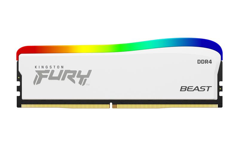 Kingston-Technology-FURY-32GB-3200MT-s-DDR4-CL16-DIMM-Kit-of-2-Beast-bianco-RGB-SE--Kingston-FURY-Beast-RGB-32GB-2-x-16G