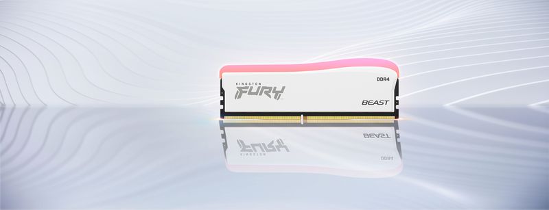 Kingston-Technology-FURY-32GB-3200MT-s-DDR4-CL16-DIMM-Kit-of-2-Beast-bianco-RGB-SE--Kingston-FURY-Beast-RGB-32GB-2-x-16G