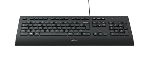 Logitech-K280E-Pro-f--Business-tastiera-USB-QWERTZ-Svizzere-Nero