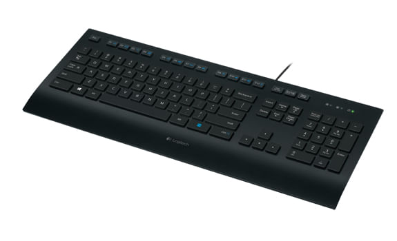 Logitech-K280E-Pro-f--Business-tastiera-USB-QWERTZ-Svizzere-Nero