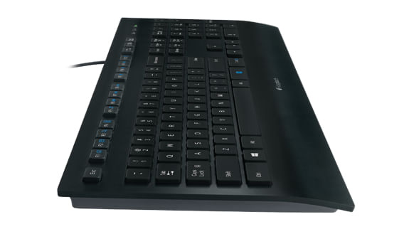 Logitech-K280E-Pro-f--Business-tastiera-USB-QWERTZ-Svizzere-Nero