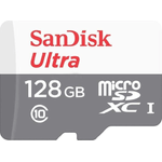 SanDisk Ultra microSD 128 GB MicroSDXC UHS-I Classe 10 (128GB SANDISK ULTRA MICROSDXC - SD ADAPTER 100MB/S CLASS 10 UHS-