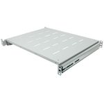 Intellinet 712323 porta accessori Mensola per scaffale (19IN SLIDING SHELF 1U GREY- - 600/800MM/DEPTH SHELF/350MM)