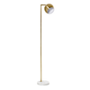 HOMCOM-Lampada-da-Terra-Moderna-a-Piantana-Rotonda-e-Paralume-Regolabile-Lampada-da-Salotto-e-Camera-Vintage---Oro