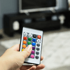 HOMCOM-Mobile-TV-65--max-in-MDF-e-Vetro-con-3-Ripiani-Aperti-uno-Scomparto-e-Luci-a-LED-160x35x45-cm-Nero