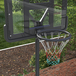 SPORTNOW-Canestro-Basket-ad-Altezza-Regolabile-per-Giardino-e-Piscina-con-Base-Riempibile-110x75x195-370-cm-Nero