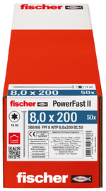 Fischer-PowerFast-II-8.0x200-TK-TX-TG-Blvz-50