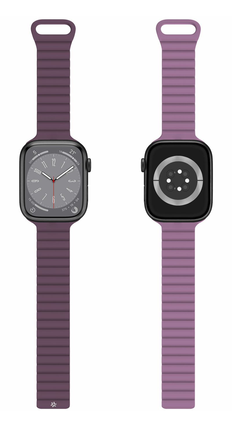 Celly-WBand-Cinturino-per-Apple-Watch-42-44-45mm-Mag-Viola