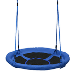 HOMCOM Altalena da Giardino per Bambini tra 3 e 8 anni Interno ed Esterno φ100 × 180cm Carico Massimo di 100kg