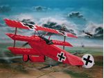 Revell-Fokker-Dr.I-Richthofen---1-28---Assembly-kit---Fixed-wing-aircraft---Fokker-Dr.I---Military-aircraft---Kunststoff