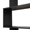 HOMCOM-Libreria-di-Design-in-Legno-80x24x191cm-Nero