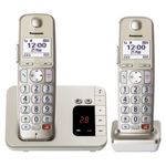 Telefono-cordless-Panasonic-a-tasti-grandi-con-AB-KX-TGE262GN-Duo---champagne