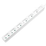 2direct LogiLink LPS231 prolunghe e multiple 1,5 m 6 presa(e) AC Interno Bianco