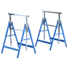HOMCOM-Set-2-Cavalletti-da-Lavoro-Pieghevoli-Telescopici-in-Tubi-d’Acciaio-68-x-58-x-80