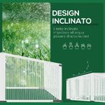 Outsunny-Serra-da-Giardino-con-Tetto-Apribile-in-Policarbonato-120x100x31-41cm---Trasparente