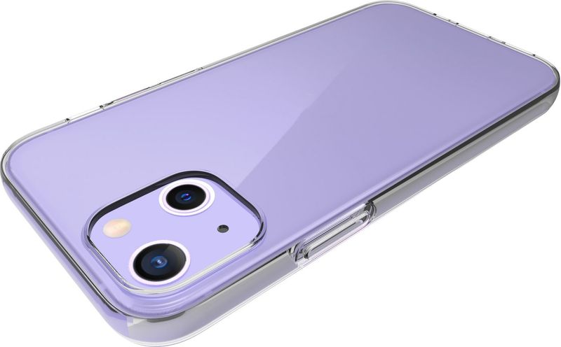 eSTUFF-ES67100035-custodia-per-cellulare-137-cm-5.4-Cover-Trasparente--Cover-for-INFINITE-VIENNA-iPhone-13---mini-Clear-