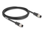 Delock-M12-Kabel-A-kodiert-8-Pin-Stecker-zu-PVC-2-m--80807-