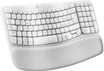 Logitech-Wave-Keys-tastiera-Ufficio-RF-senza-fili---Bluetooth-QWERTY-Italiano-Bianco