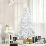 HOMCOM-Albero-di-Natale-Bianco-con-550-Rami-in-PVC-per-Uso-Interno-Ø102--x-180cm