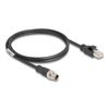 Delock-M12-Kabel-X-kodiert-8-Pin-Stecker-zu-RJ45-PVC-1-m--80866-