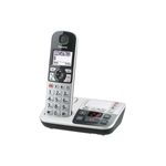 Panasonic KX-TGE520GS telefono Telefono DECT Identificatore di chiamata Nero, Argento