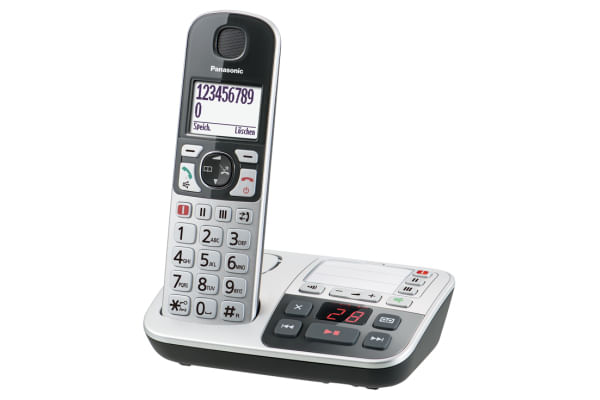 KX-TGE520GS-telefono-DECT-ricevitore-cordless-funzione-vivavoce-150-voci