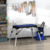 DURHAND-Piattaforma-da-Lavoro-4-in-1-Pieghevole-Banco-da-Lavoro-Impalcatura-Lettino-Sottomacchina-e-Carrello