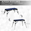 DURHAND-Piattaforma-da-Lavoro-4-in-1-Pieghevole-Banco-da-Lavoro-Impalcatura-Lettino-Sottomacchina-e-Carrello