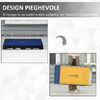 DURHAND-Piattaforma-da-Lavoro-4-in-1-Pieghevole-Banco-da-Lavoro-Impalcatura-Lettino-Sottomacchina-e-Carrello