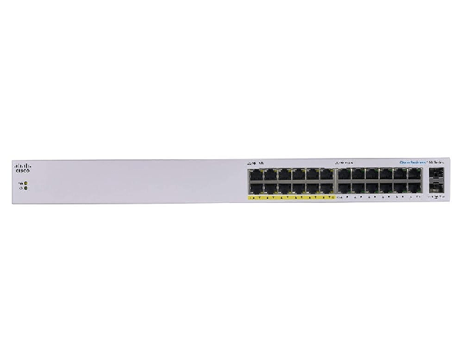 CISCO-CBS110-24PP-24-PORT-10-100-1000-SWITCH-WITH-12-POE-PORTS-100W-UNMANAGED