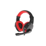 GENESIS Argon 110 Auricolare Cablato A Padiglione Gaming Nero, Rosso