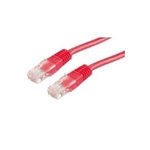 Itb VALUE UTP, Cat6, 0.5m cavo di rete Rosso 0,5 m U/UTP (UTP)