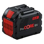 Bosch Batteria ricaricabile professionale ProCORE 18V 12.0Ah nero rosso AMPShare Alliance