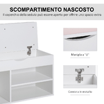 HOMCOM-Scarpiera-Panca-con-Sedile-Imbottito-Ribaltabile-da-Ingresso-Legno-80x30x47cm-Bianco