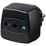 Brennenstuhl Travel Adapter adattatore e invertitore Nero