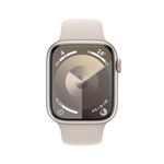 Apple-Watch-Series-9--GPS--cassa-in-alluminio-da-45-mm-polarstern-cinturino-sportivo-polarstern-M-L