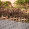 Outsunny-Staccionata-in-Legno-di-Abete-da-12-Pezzi-per-Aiuole-Giardino-e-Orto-60x1x34-cm-Marrone