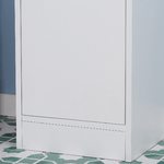 kleankin-Colonna-Bagno-Salvaspazio-in-Legno-con-Specchio-e-Apertura-a-Pressione-30x28x170cm-Bianco