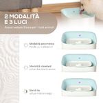 PawHut-Fontanella-per-Gatti-e-Cani-da-3L-Dispenser-Acqua-Automatico-con-Filtro-a-Carboni---Bianco