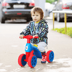 HOMCOM-Bicicletta-Senza-Pedali-per-Bambini-da-18-a-36-Mesi-Rosso-Blu-Giallo